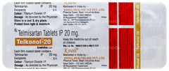 Telkonol 20 Tablet 10