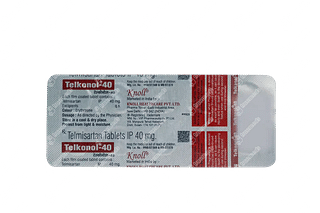 Telkonol 40 MG Tablet 10