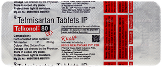 Telkonol 80 Tablet 10
