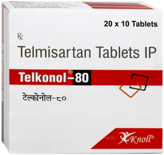 Telkonol 80 Tablet 10 Telkonol 80 Tablet 10