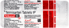 Telkonol 80 Tablet 10 Telkonol 80 Tablet 10