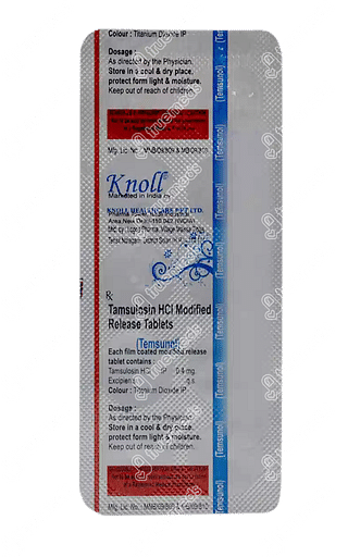 Temsunol 0.4 MG Tablet 10