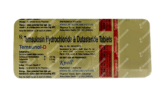 Temsunol D 0.4/0.5 MG Tablet 10