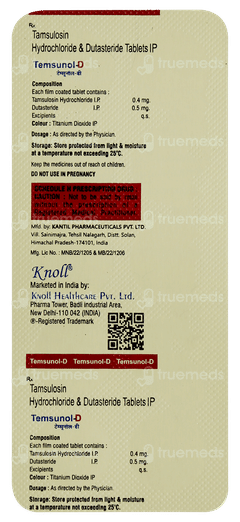 Temsunol D Tablet 10