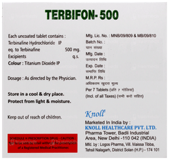 Terbifon 500 Tablet 7 Terbifon 500 Tablet 7