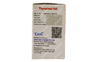 Thyroxinol 100 MCG Tablet 100