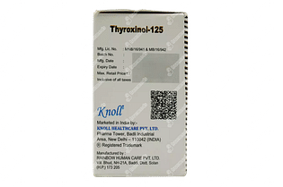 Thyroxinol 125 Tablet 120