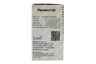 Thyroxinol 125 MCG Tablet 120