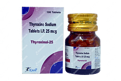 Thyroxinol 25 Tablet 100