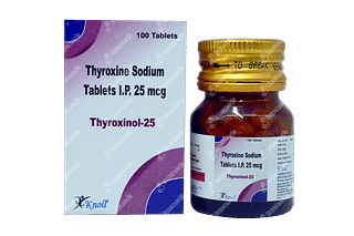 Thyroxinol 25 MCG Tablet 100