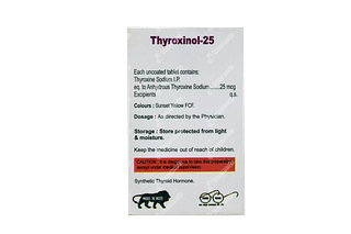 Thyroxinol 25 MCG Tablet 100