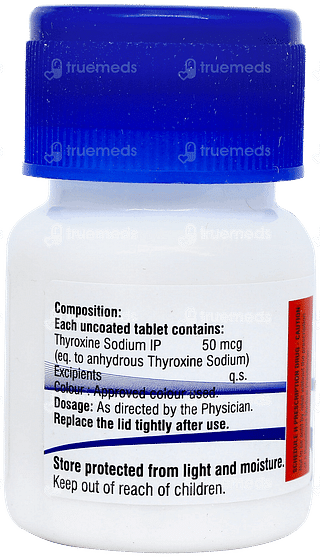 Thyroxinol 50 Tablet 120