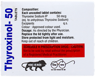 Thyroxinol 50 Tablet 120