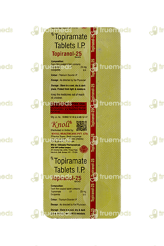 Topiranol 25 Tablet 10