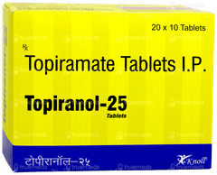 Topiranol 25 Tablet 10 Topiranol 25 Tablet 10