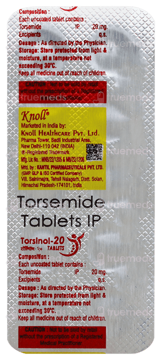 Torsinol 20 Tablet 10