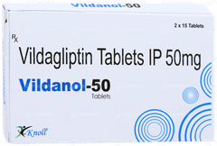 Vildanol 50 Tablet 15 Vildanol 50 Tablet 15
