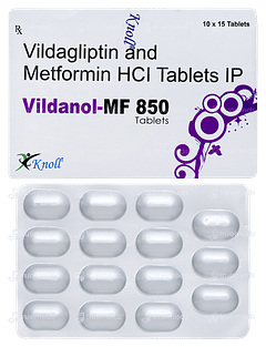 Vildanol Mf 850 Tablet 15