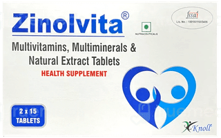 Zinolvita Tablet 15