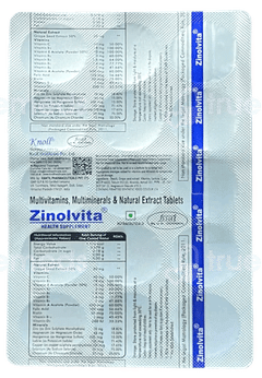 Zinolvita Tablet 15