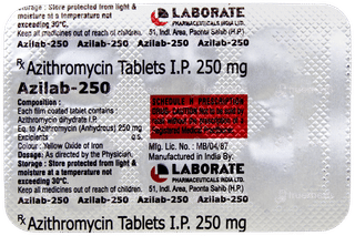 Azilab 250 Tablet 6