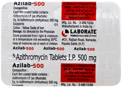 Azilab 500 Tablet 3 Azilab 500 Tablet 3