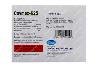 Cavmox 625 MG Tablet 6