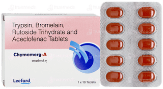 Chymomerg A Tablet 10