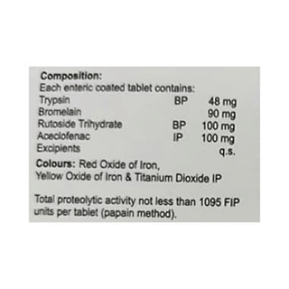 Chymomerg A Tablet 10