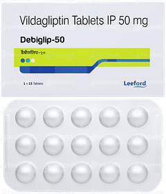 Debiglip 50 Tablet 15