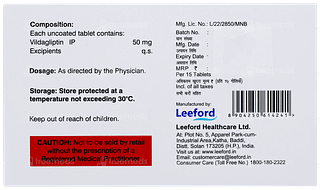 Debiglip 50 Tablet 15