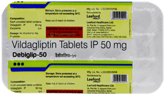 Debiglip 50 Tablet 15
