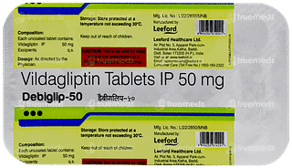 Debiglip 50 Tablet 15
