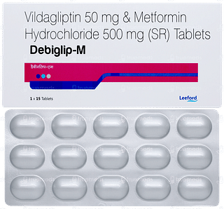 Debiglip M Tablet 15