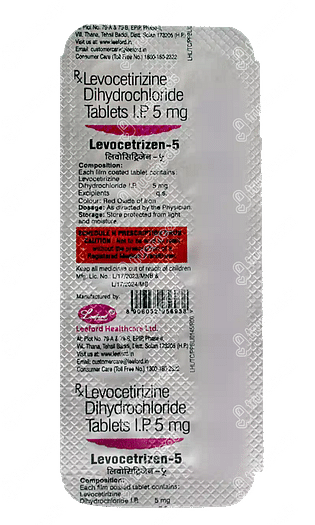 Levocetrizen 5 Tablet 10