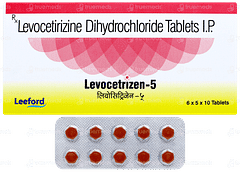 Levocetrizen 5 Tablet 10