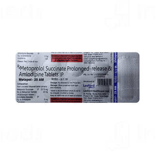 Metapol 25 Am Tablet 10