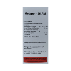 Metapol 25 Am Tablet 10