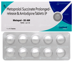 Metapol 25 Am Tablet 10 Metapol 25 Am Tablet 10