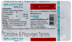 Nurocot P 400 Tablet 10 Nurocot P 400 Tablet 10