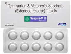 Venpres M 50 Tablet 10 Venpres M 50 Tablet 10