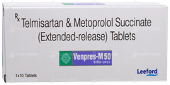 Venpres M 50 Tablet 10
