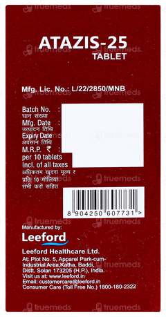 Atazis 25 Tablet 10