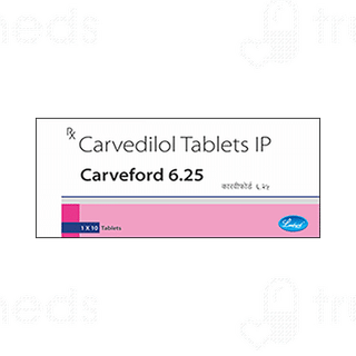 Carveford 6.25 Tablet 10