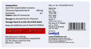 Thiaplex 100 Tablet 10