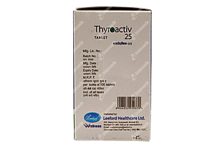 Thyroactiv 25 Tablet 100