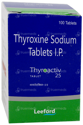 Thyroactiv 25 Tablet 100