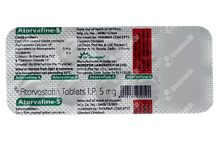 Atorvafine 5 Tablet 10