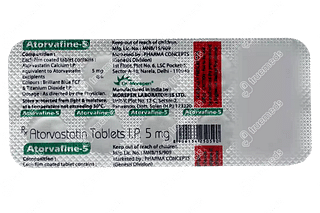 Atorvafine 5 MG Tablet 10