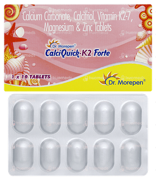 Calciquick K2 Forte Tablet 10